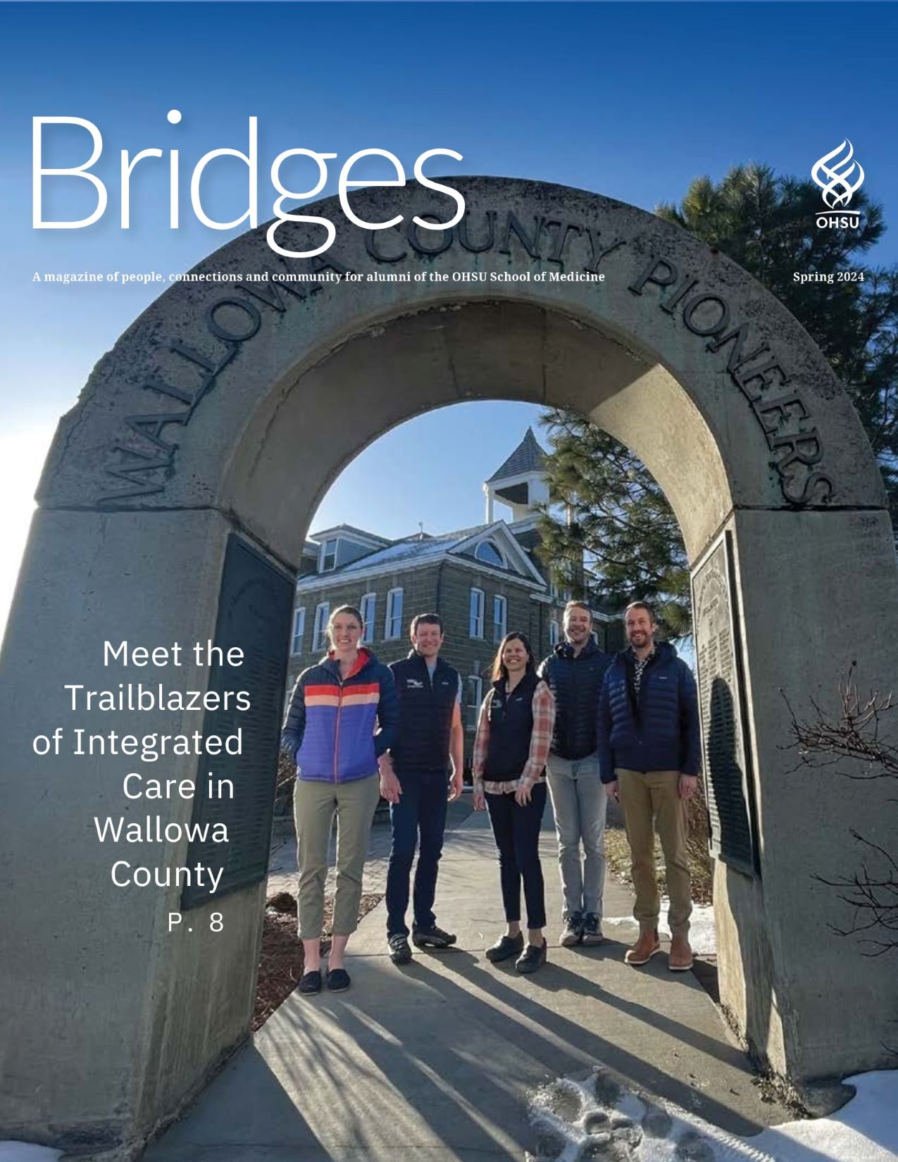 Cover of the Spring edition of the Bridges Magazine